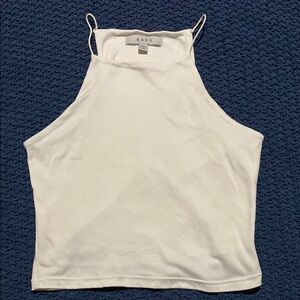 Women's White Halter Top